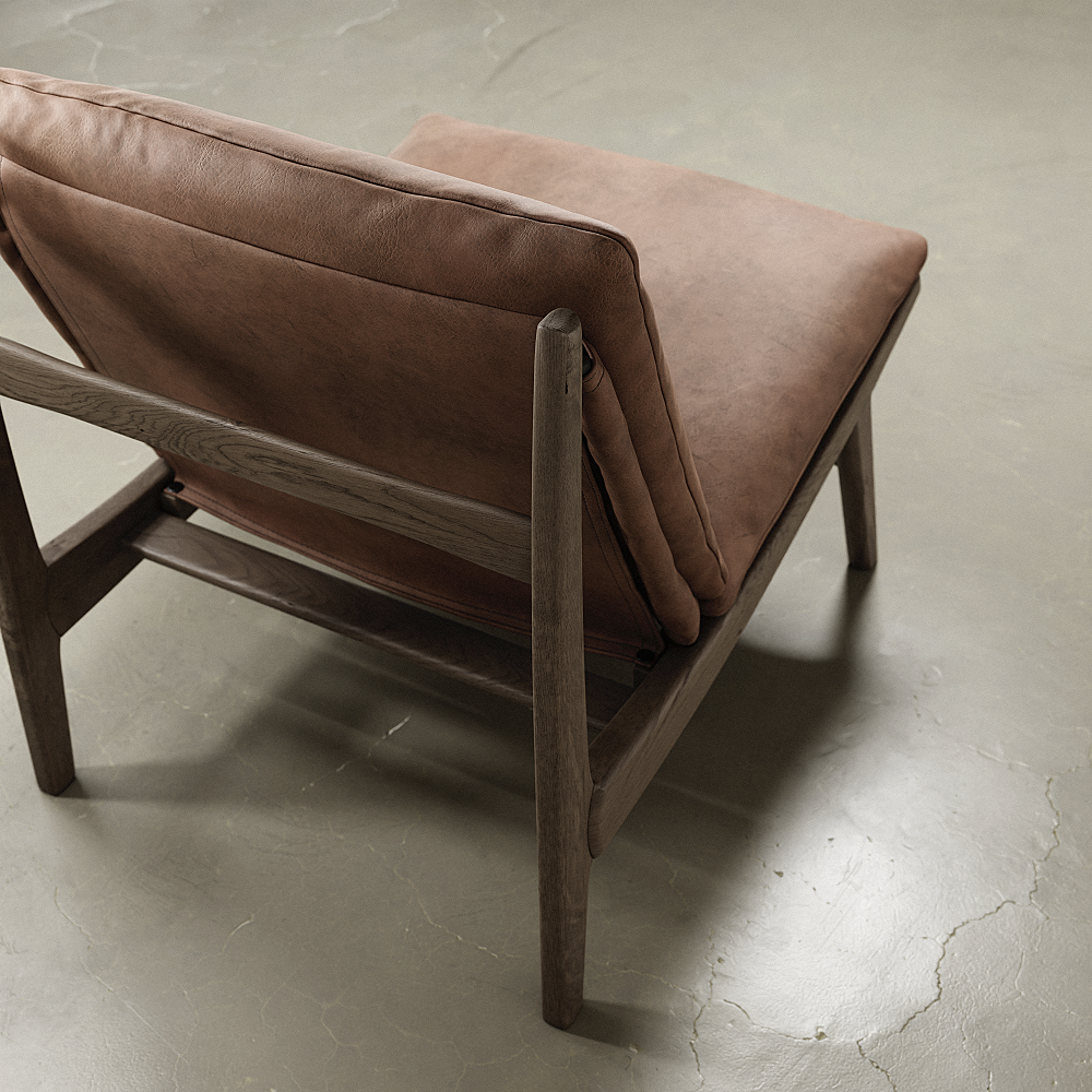 Fotoliu din piele naturala | model ALDO F NA