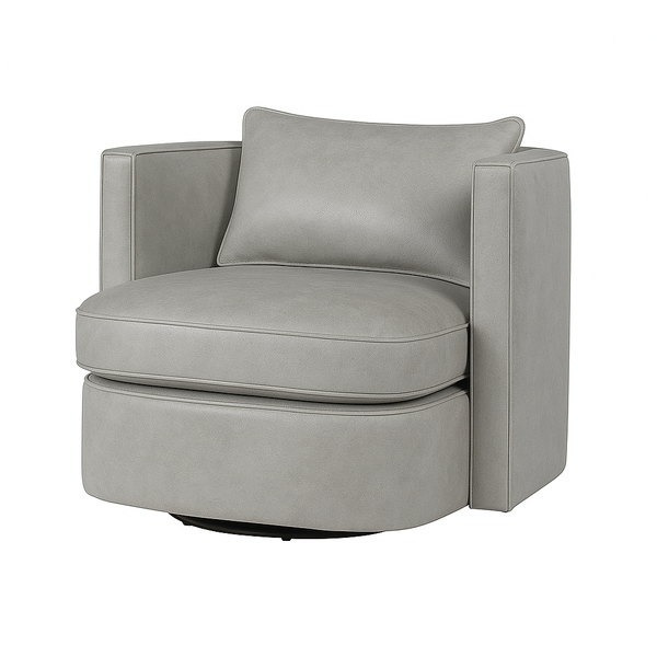 Fotoliu piele GRI | model DAVIDE