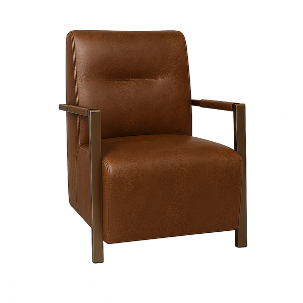 Fotoliu piele MARO DESCHIS | model COMO