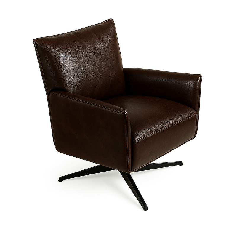 Fotoliu piele BRANDY | model CONFI