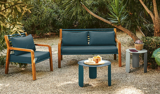 Culori și materiale pentru mobilierul din grădină