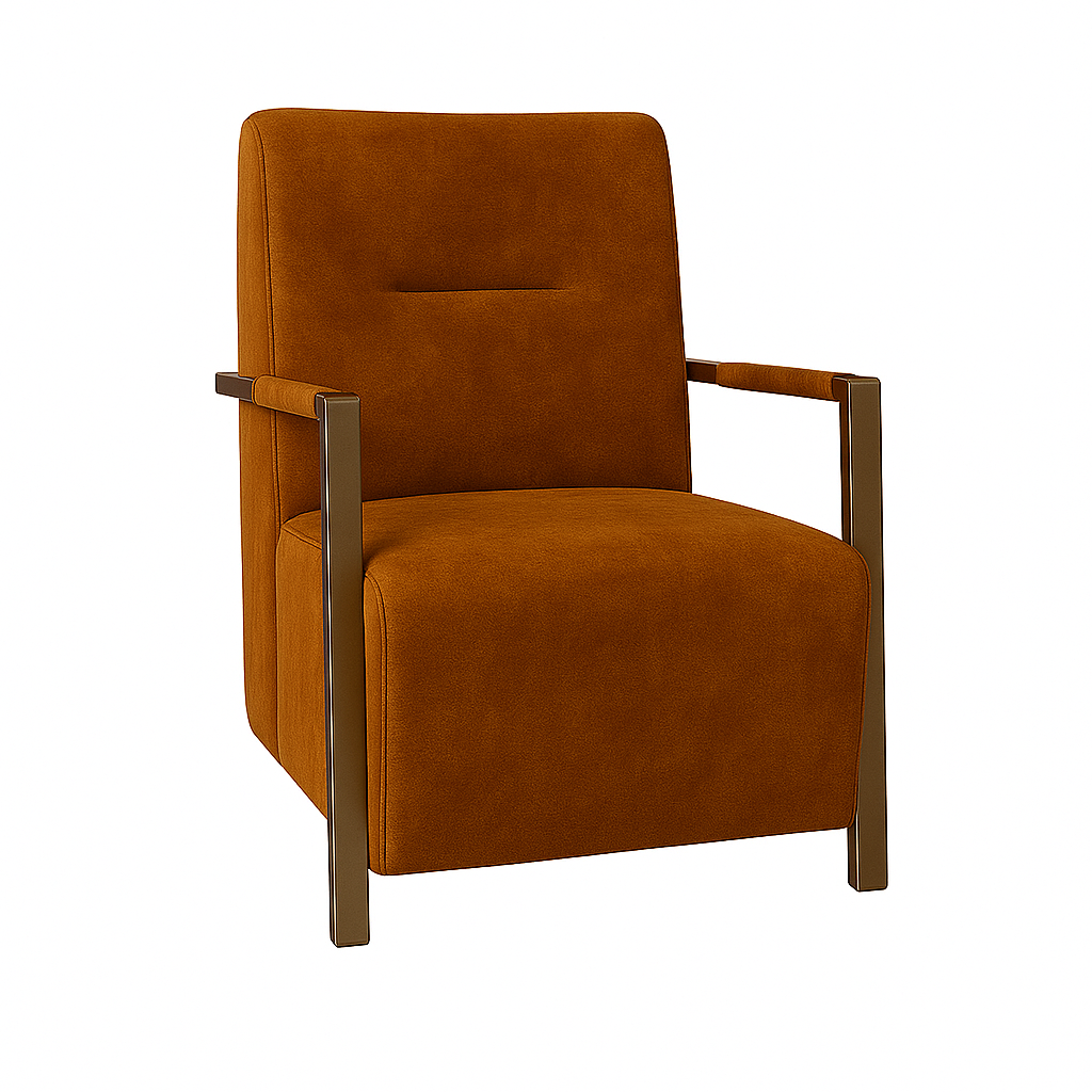 Fotoliu catifea MARO | model COMO