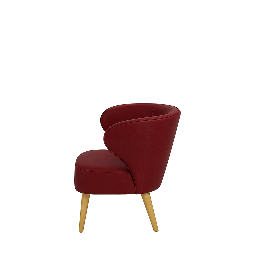 Fotoliu piele VERDE | model CAPRICE