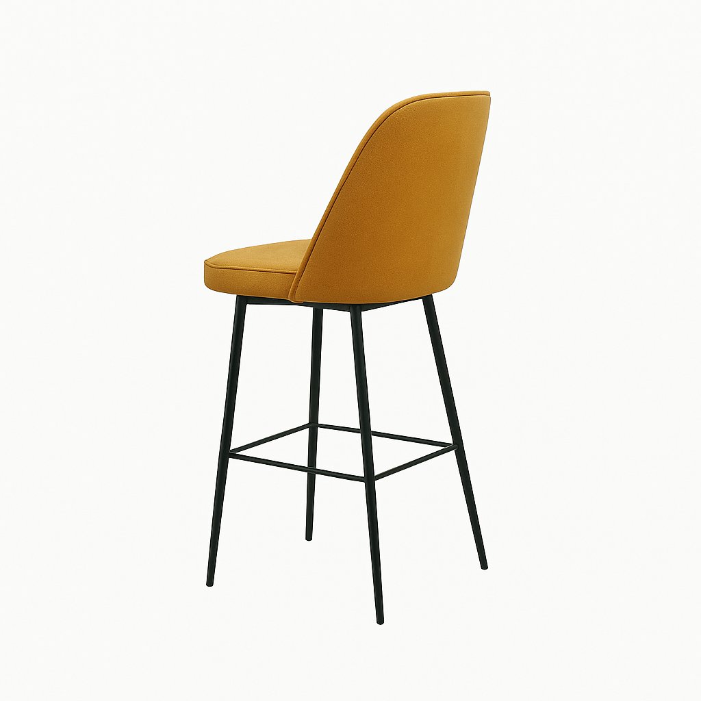 Scaun bar catifea | model FOX