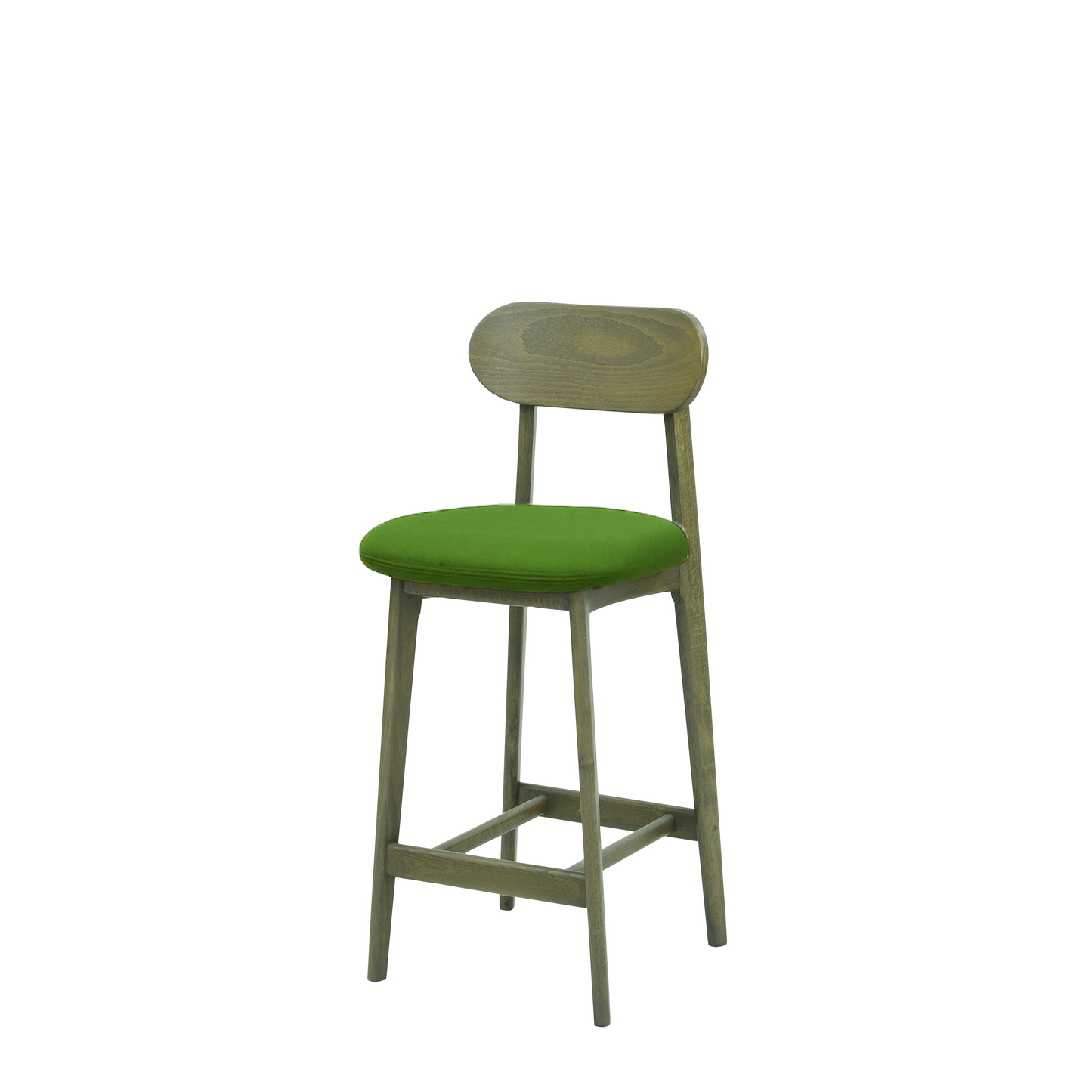 Scaun bar catifea GALBENA | model CLEO