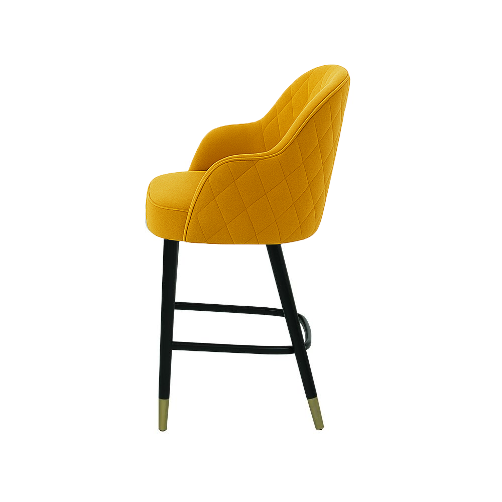 Scaun bar catifea VERDE | model PINO X