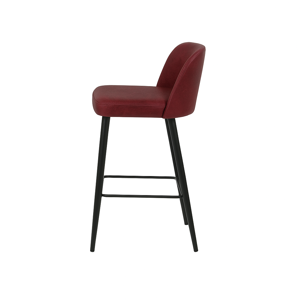 Scaun bar piele GALBENA | model IVA