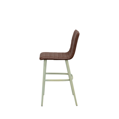 Scaun bar piele BORDO | model NIZZIE