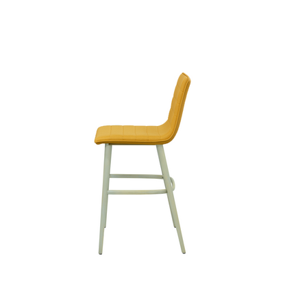 Scaun bar piele GALBENA | model NIZZIE