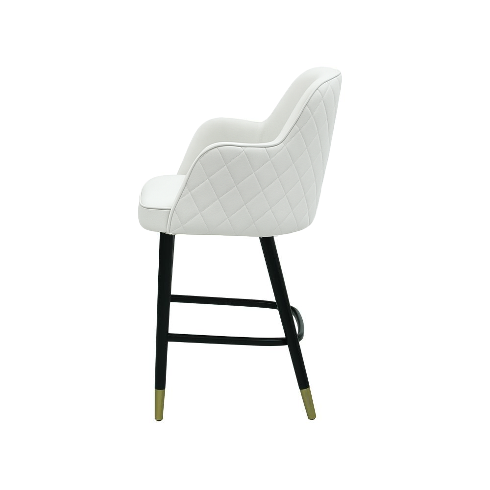 Scaun bar piele VERDE | model PINO X