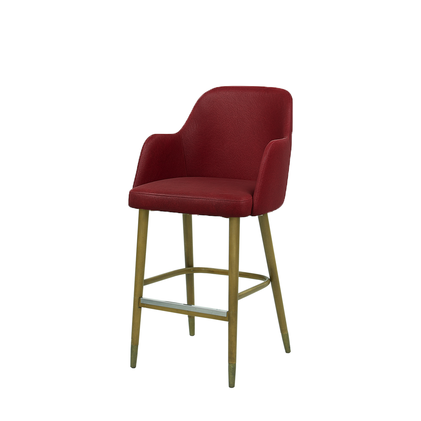 Scaun bar piele ALBA | model PINO