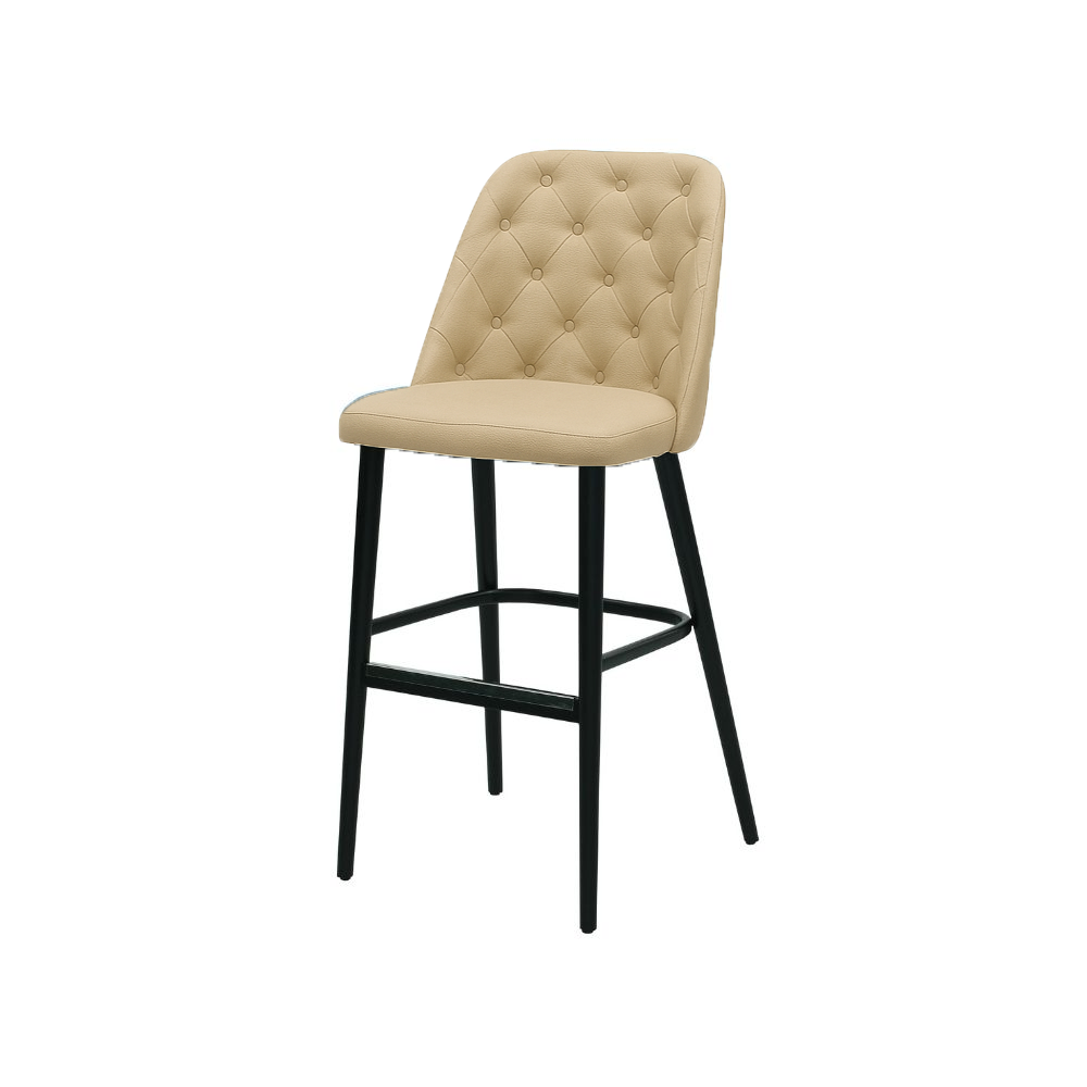 Scaun bar piele GALBENA | model SCOT