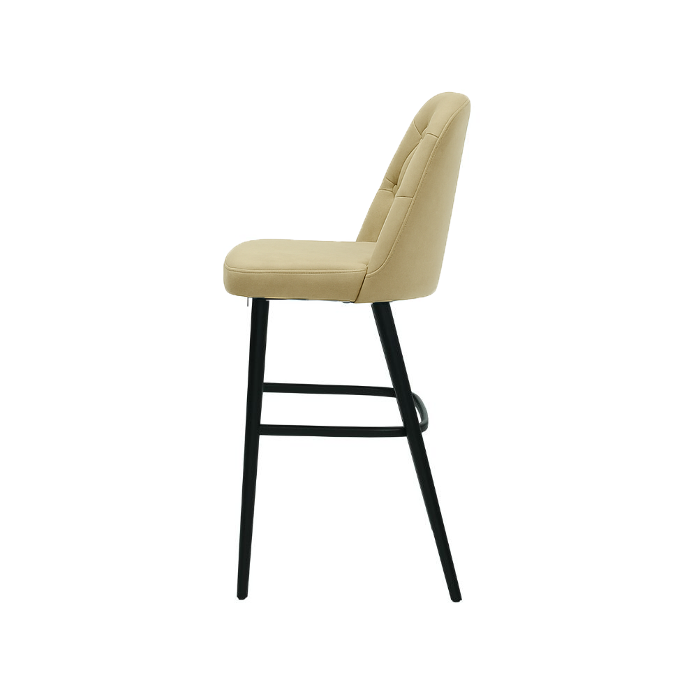 Scaun bar piele GALBENA | model SCOT