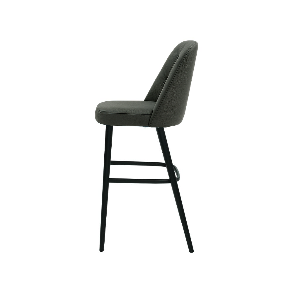 Scaun bar piele BORDO | model SCOT