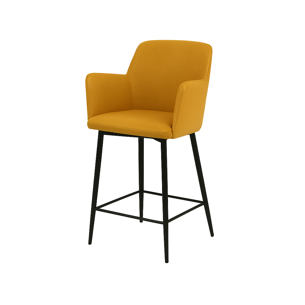 Scaun bar piele ALBASTRA | model SIGMA