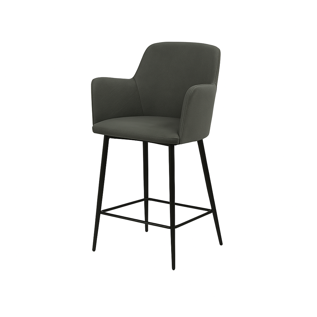 Scaun bar piele ALBASTRA | model SIGMA