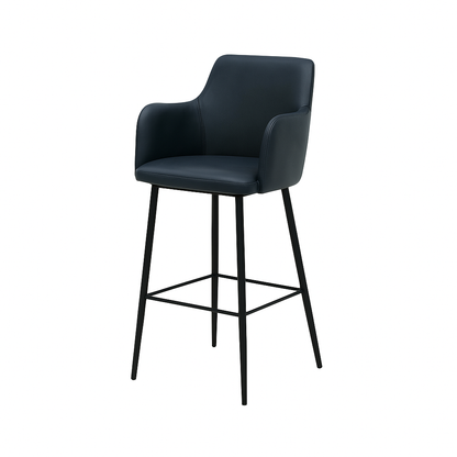 Scaun bar piele GALBENA | model SINDY