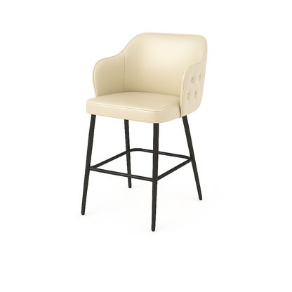 Scaun bar piele ALBASTRA | model TEONA
