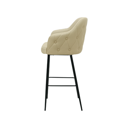 Scaun bar piele BORDO | model TEONA