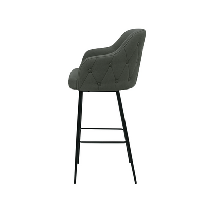 Scaun bar piele GALBENA | model TEONA