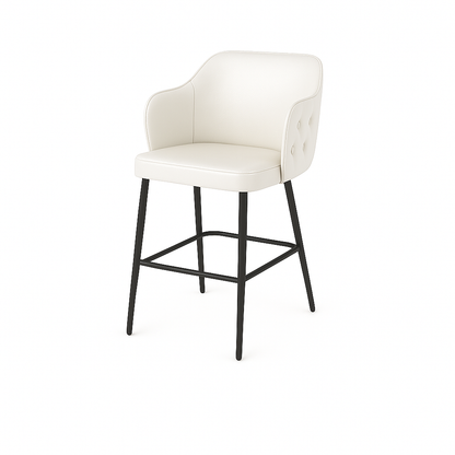 Scaun bar piele GALBENA | model TEONA