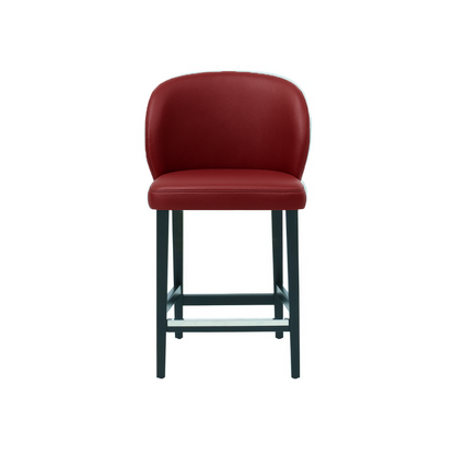 Scaun bar piele naturala ALBASTRA | model CAPRICE