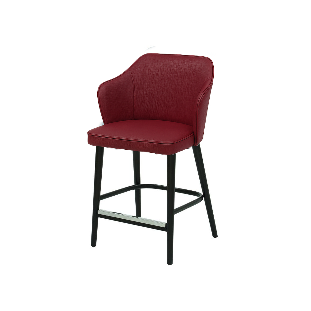 Scaun bar piele ALBASTRA | model ZEUS