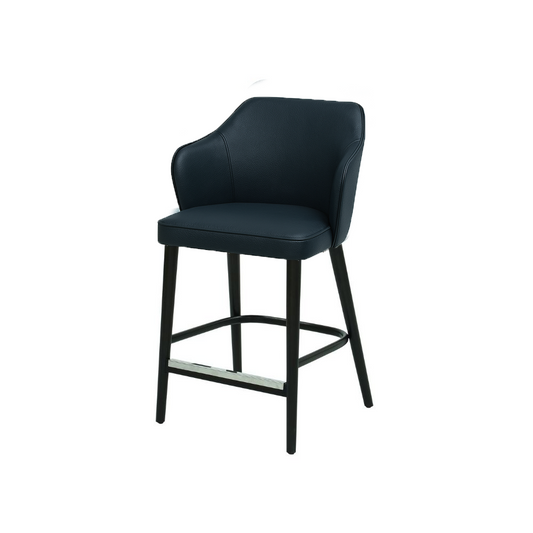 Scaun bar piele ALBASTRA | model ZEUS