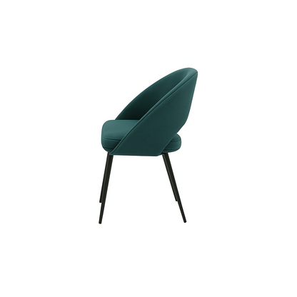 Scaun catifea TURCOAZ | model LAVA