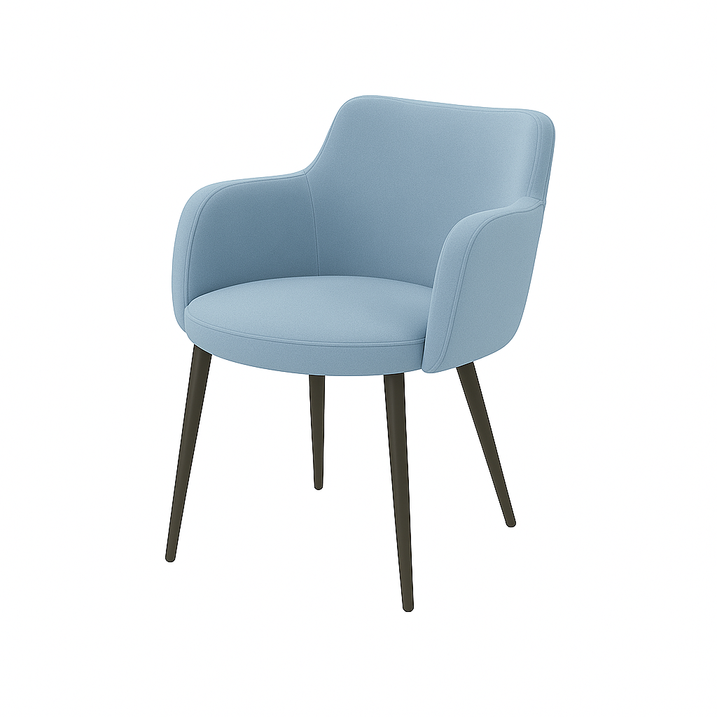 Scaun catifea VERDE | model PERDIX