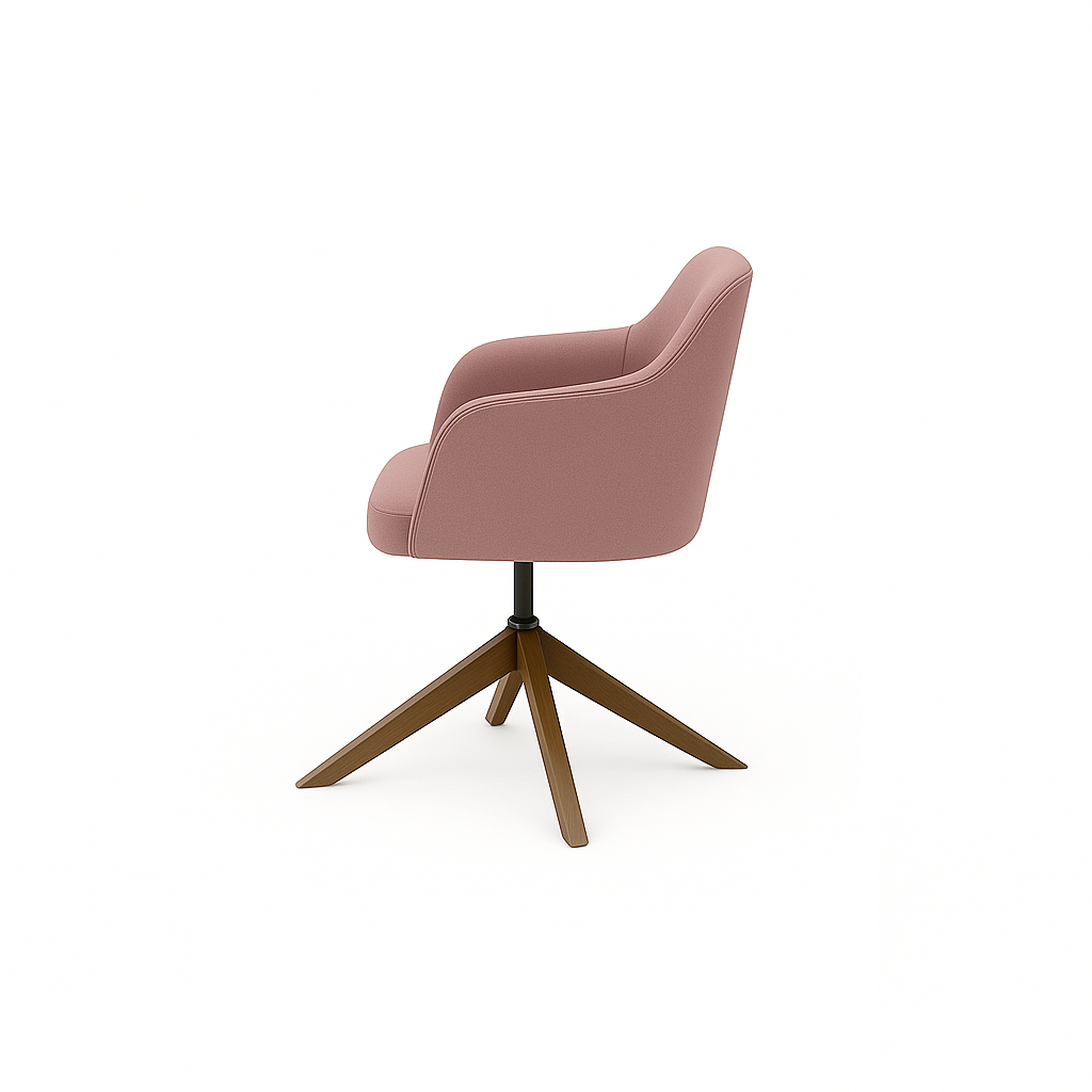 Scaun catifea ROZ | model ROBI