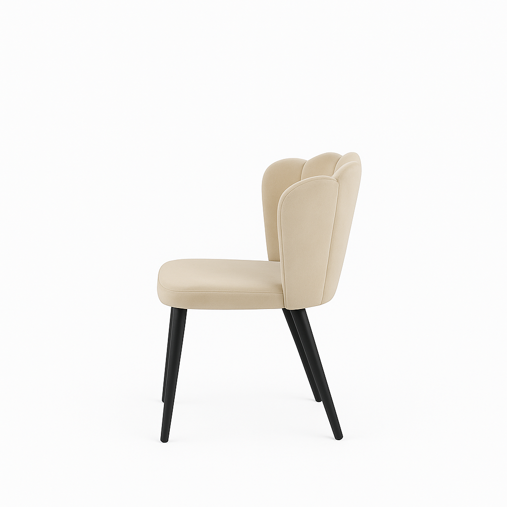 Scaun catifea BEJ | model ARIA