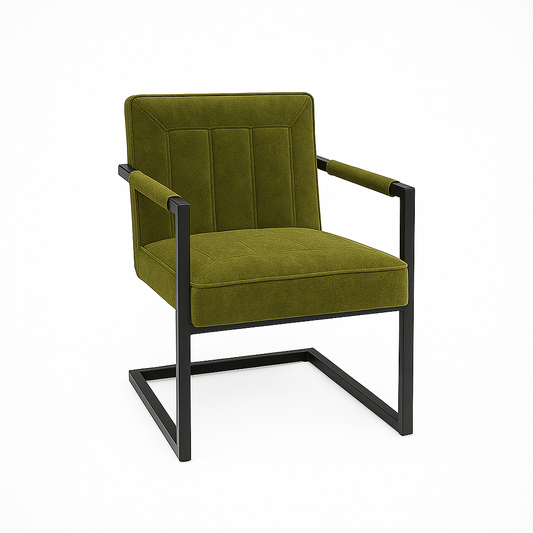 Scaun catifea VERDE | model BADSAAL EDI