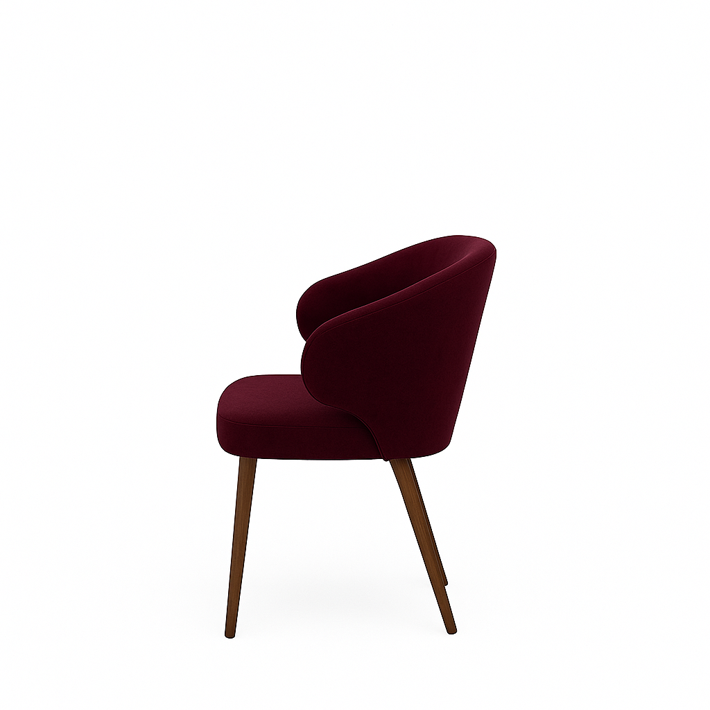 Scaun catifea ALBASTRA | model CAPRICE