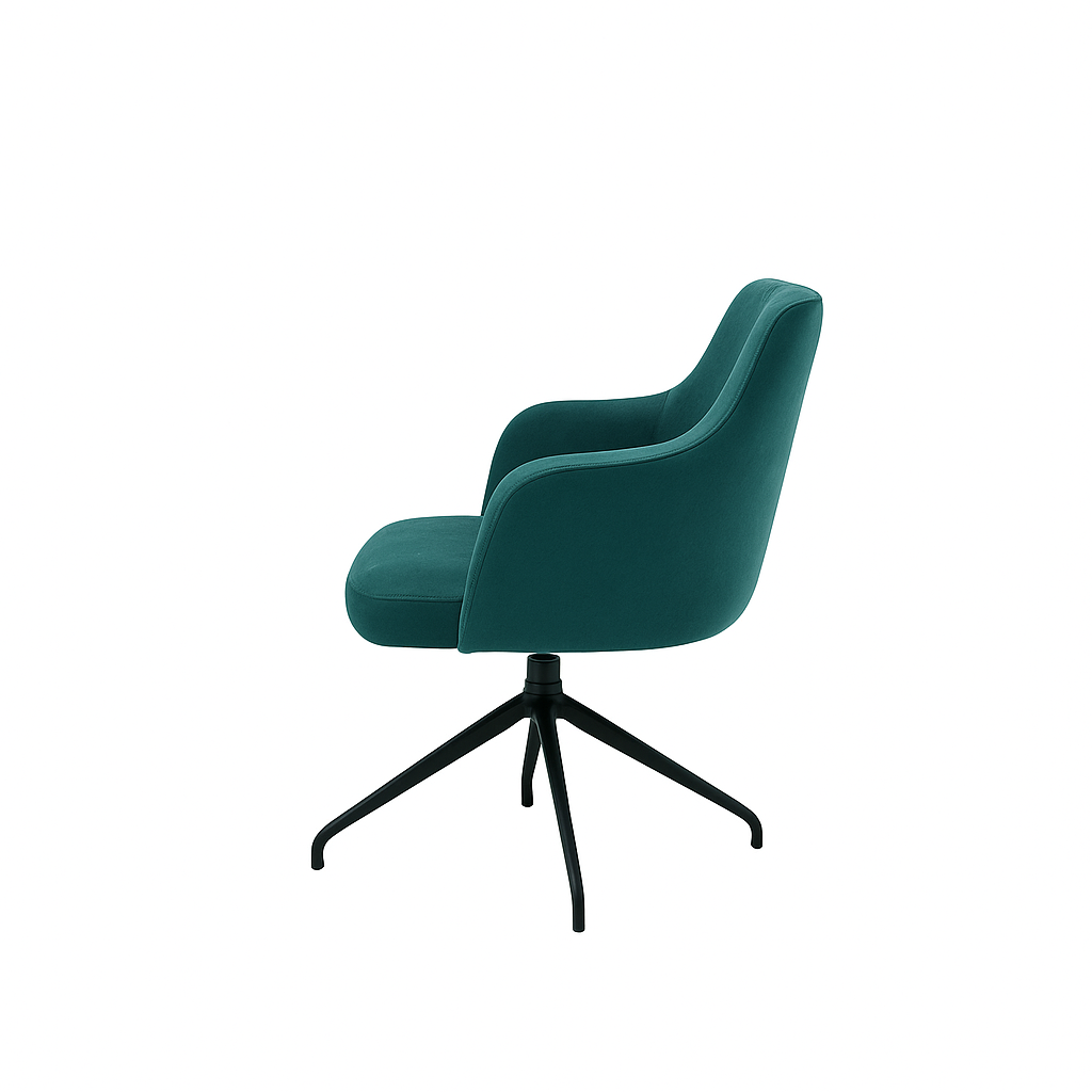 Scaun catifea ROZ | model SOHO