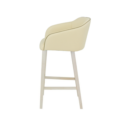 Scaun bar piele ROSIE | model CROCO