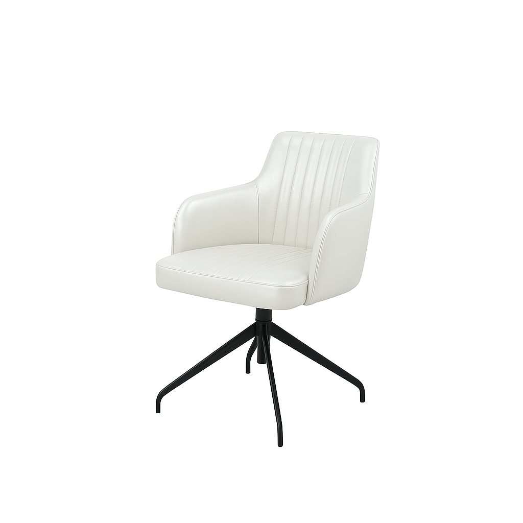 Scaun piele GALBENA | model SOHO