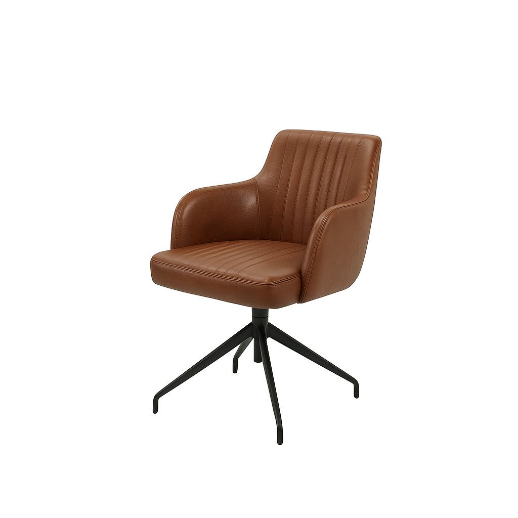 Scaun piele ALBASTRA | model SOHO