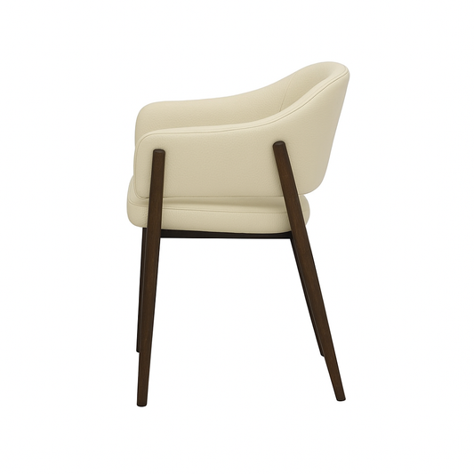 Scaun piele BEJ | model ALBA